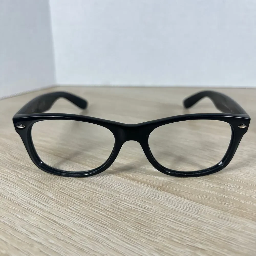 Ray-Ban New Wayfarer RB2132 901 Black Full Rim Sunglasses FRAMES ONLY 52-18-145